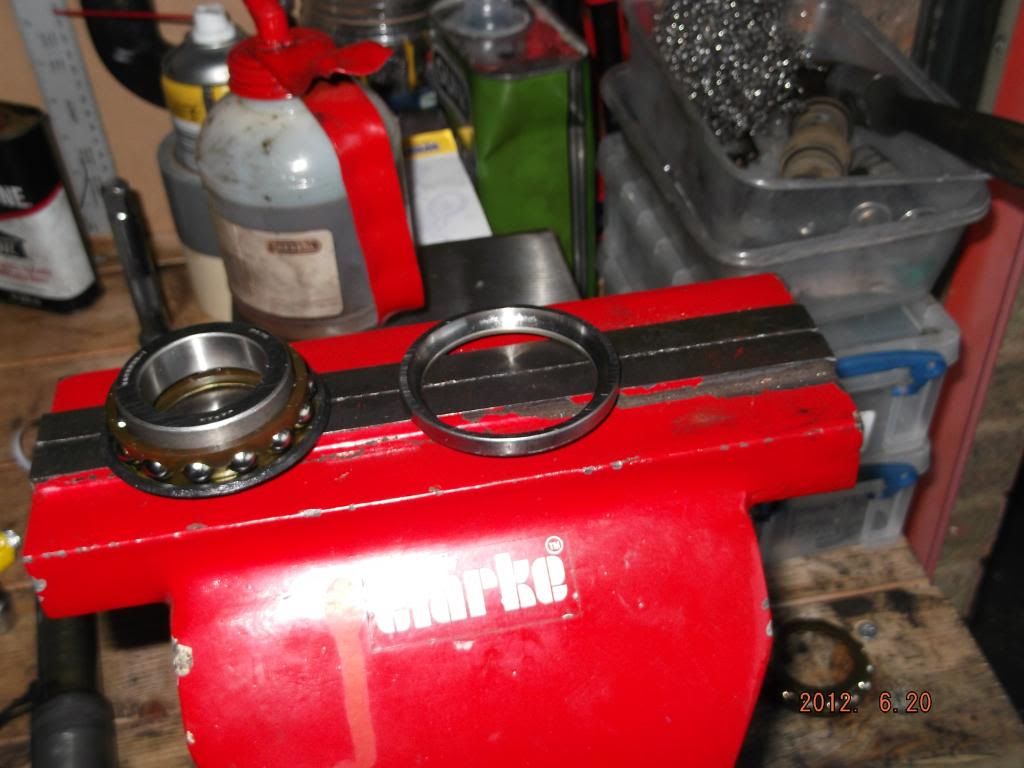 How to Replace OEM steering head bearings with tapered units TLZone